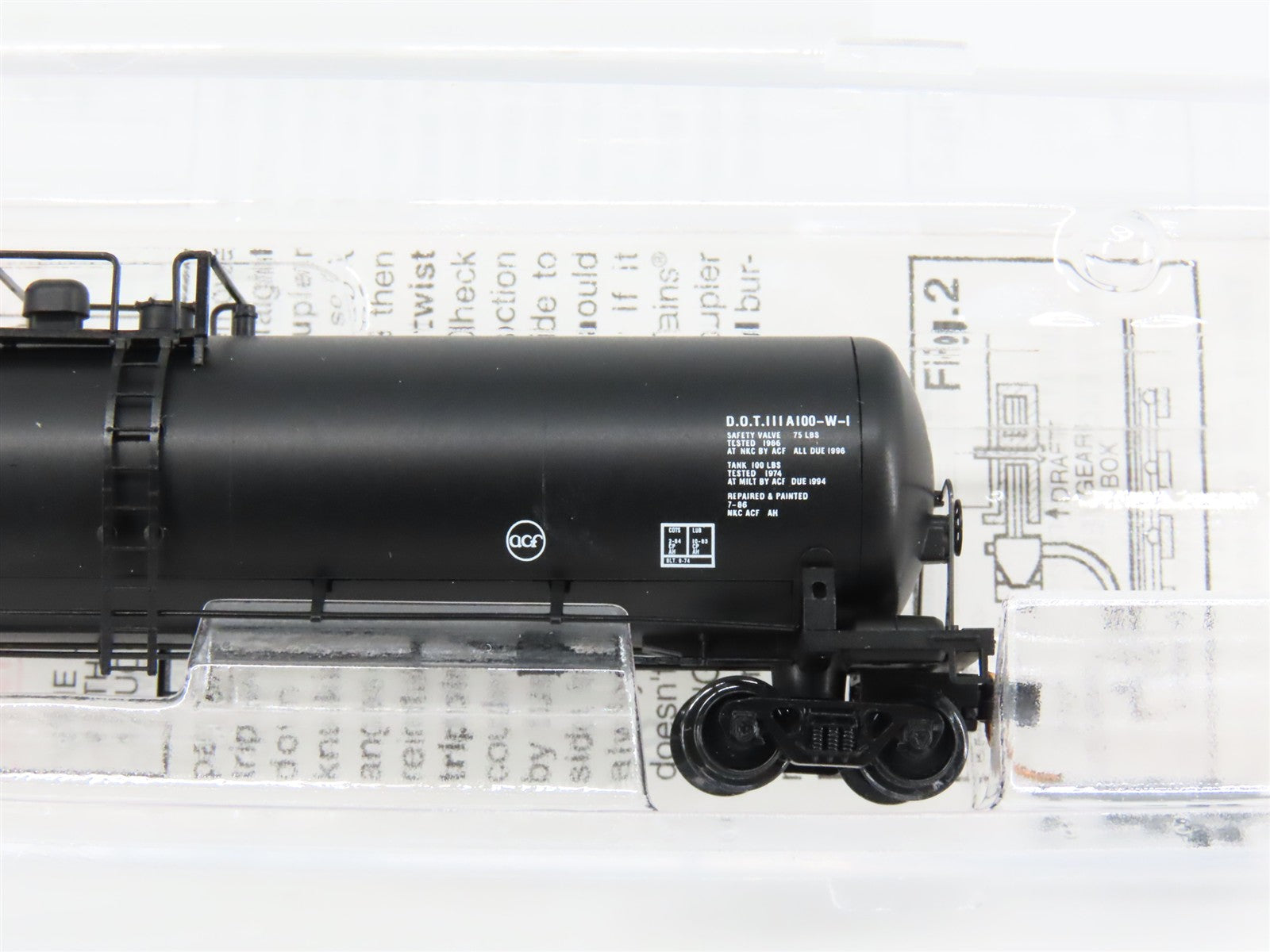 N Scale Micro-Trains MTL 110010 ACFX 56' General Service Tank Car 87281 RTR