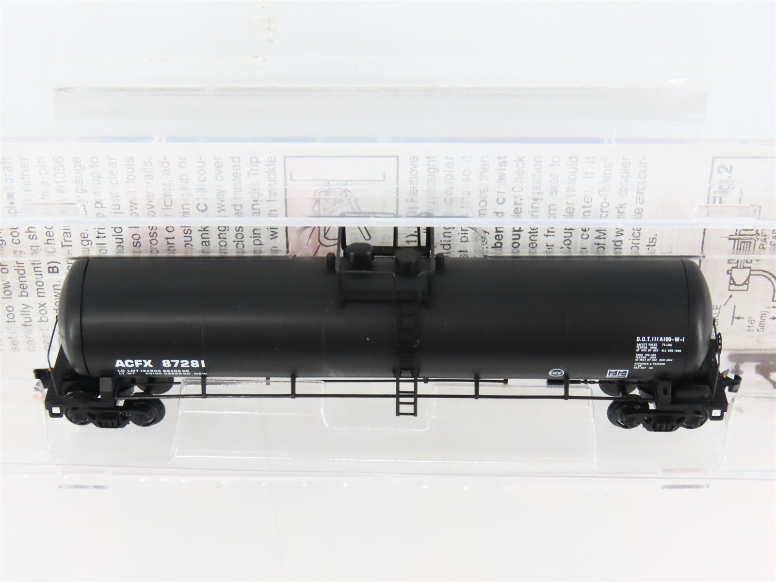 N Scale Micro-Trains MTL 110010 ACFX 56' General Service Tank Car 87281 RTR