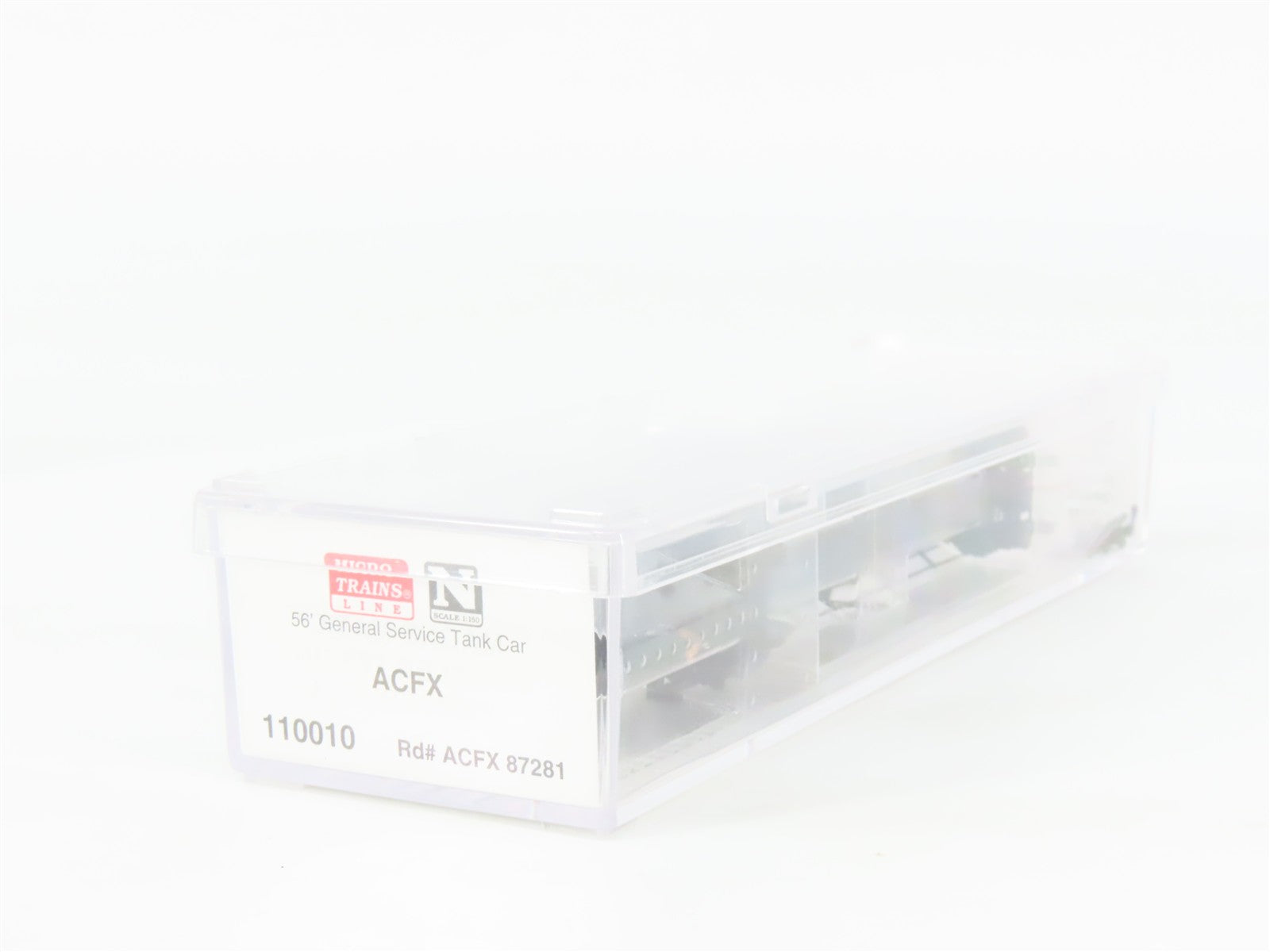 N Scale Micro-Trains MTL 110010 ACFX 56' General Service Tank Car 87281 RTR