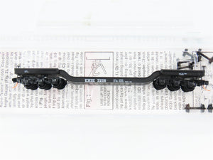 N Scale Micro-Trains MTL 109050 Erie Lackawanna Depressed-Center Flat Car RTR