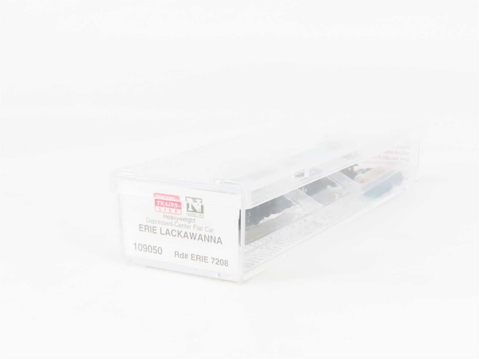 N Scale Micro-Trains MTL 109050 Erie Lackawanna Depressed-Center Flat Car RTR