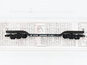 N Scale Micro-Trains MTL 109020 New York Central Depressed-Center Flat Car RTR