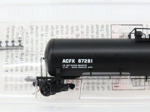 N Scale Micro-Trains MTL 110010 ACFX 56' General Service Tank Car 87281 RTR