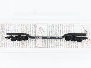 N Scale Micro-Trains MTL 109030 N&W Norfolk & Western Flat Car 70099 RTR