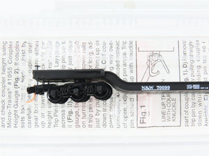N Scale Micro-Trains MTL 109030 N&W Norfolk & Western Flat Car 70099 RTR