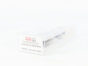 N Scale Micro-Trains MTL 109030 N&W Norfolk & Western Flat Car 70099 RTR