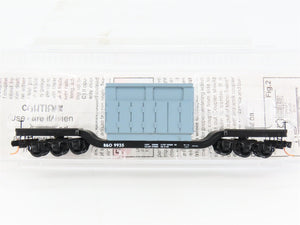 N Scale Micro-Trains MTL 109210 Baltimore & Ohio Depressed-Center Flat Car RTR