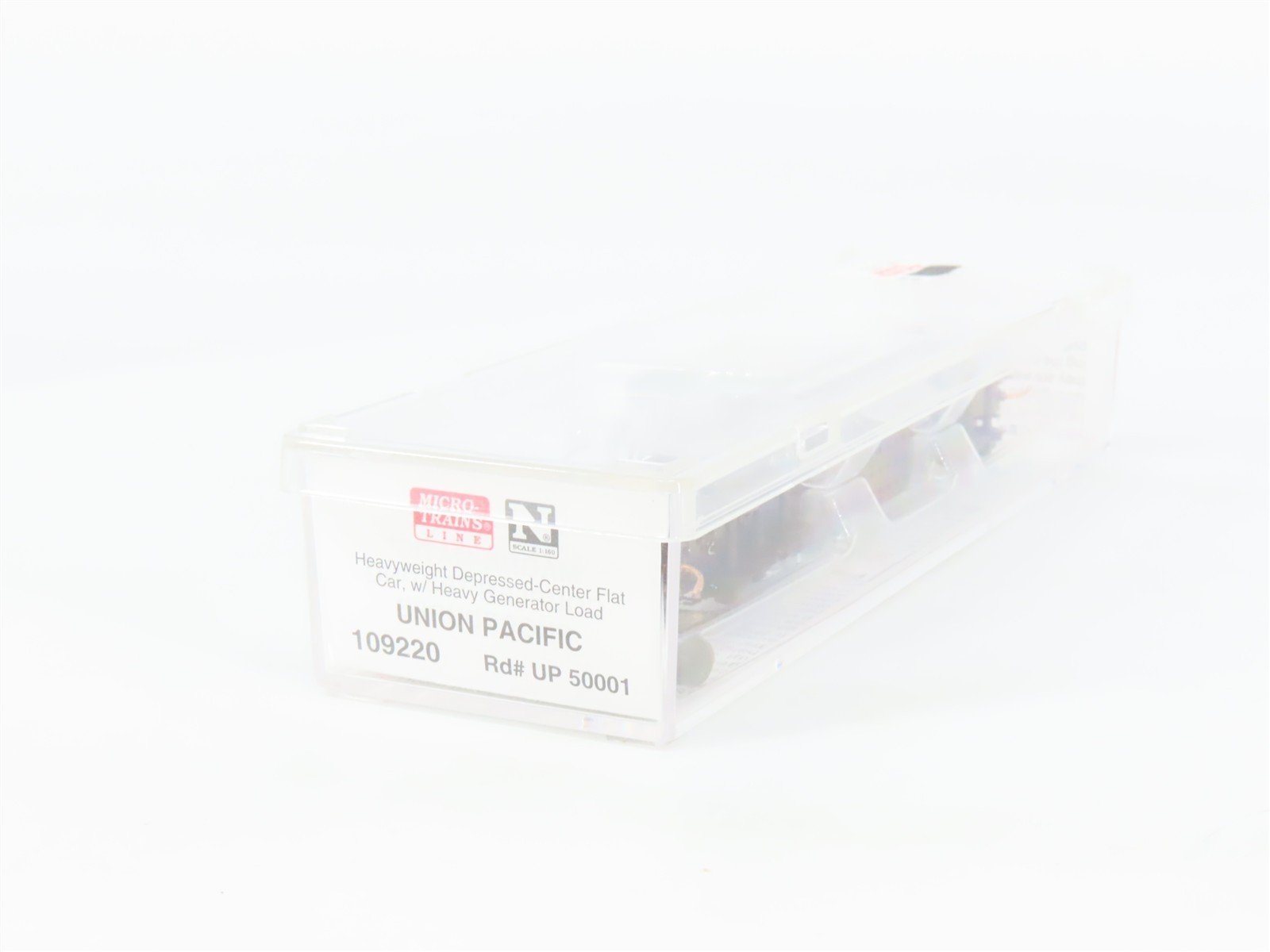 N Scale Micro-Trains MTL 109220 UP Union Pacific Flat Car 50001 RTR