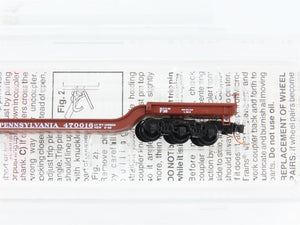 N Scale Micro-Trains MTL 109010 Pennsylvania Railroad Flat Car 470016 RTR