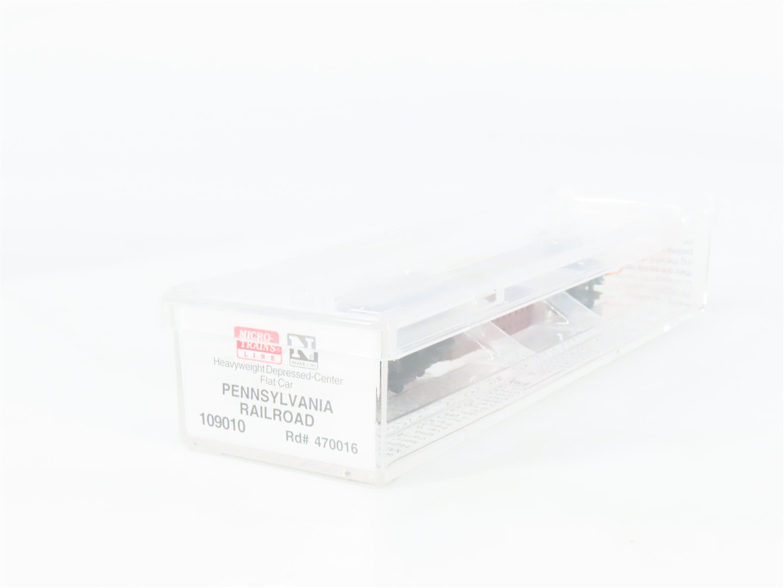 N Scale Micro-Trains MTL 109010 Pennsylvania Railroad Flat Car 470011 RTR