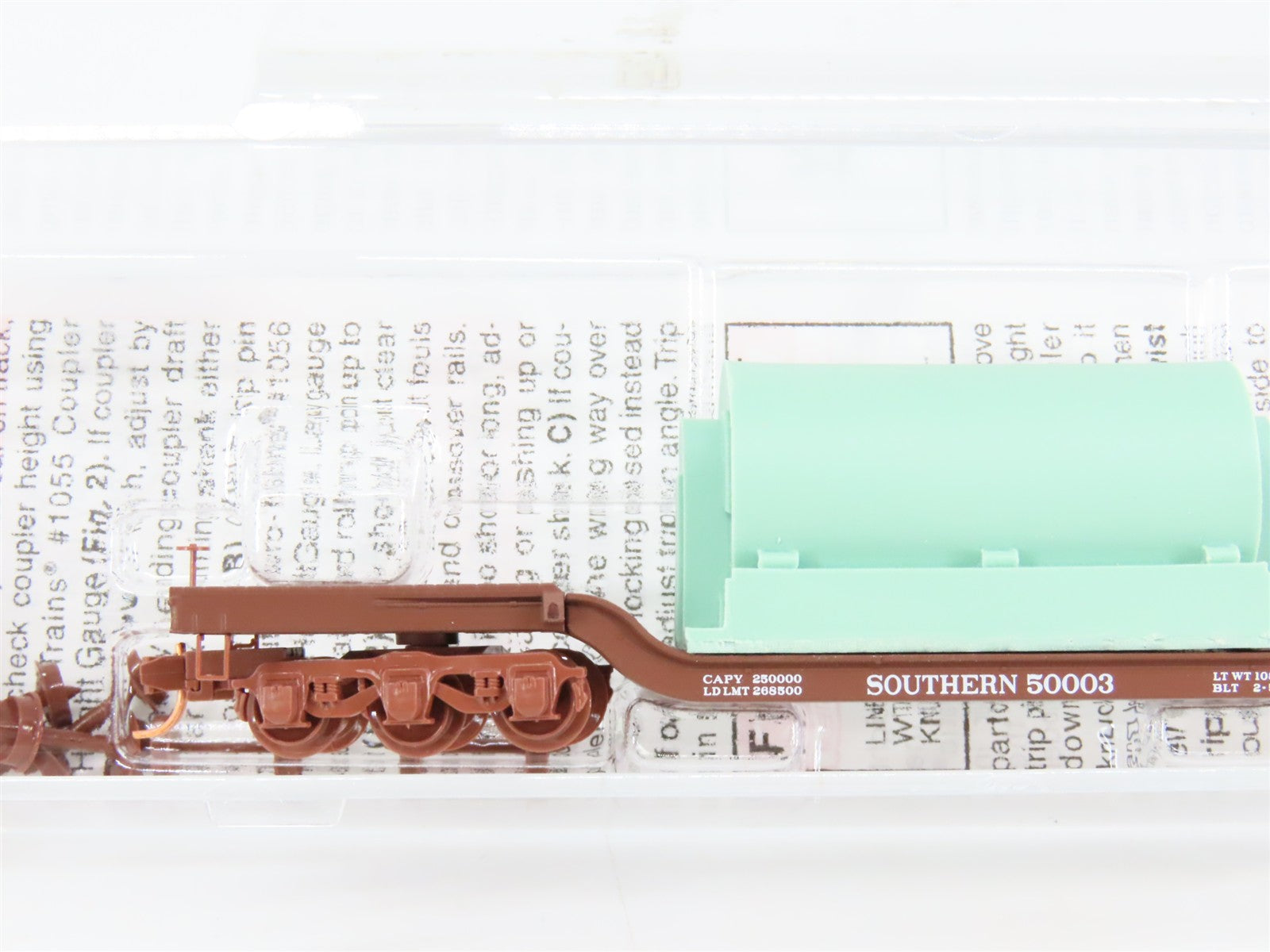 N Scale Micro-Trains MTL 109230 Southern Railway Depressed-Center Flat Car RTR