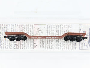 N Scale Micro-Trains MTL 109040 ATSF Santa Fe Flat Car 90000 RTR