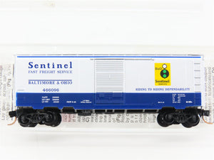 N Scale Micro-Trains MTL 20256 Baltimore & Ohio 40' Standard Box Car 466096 RTR