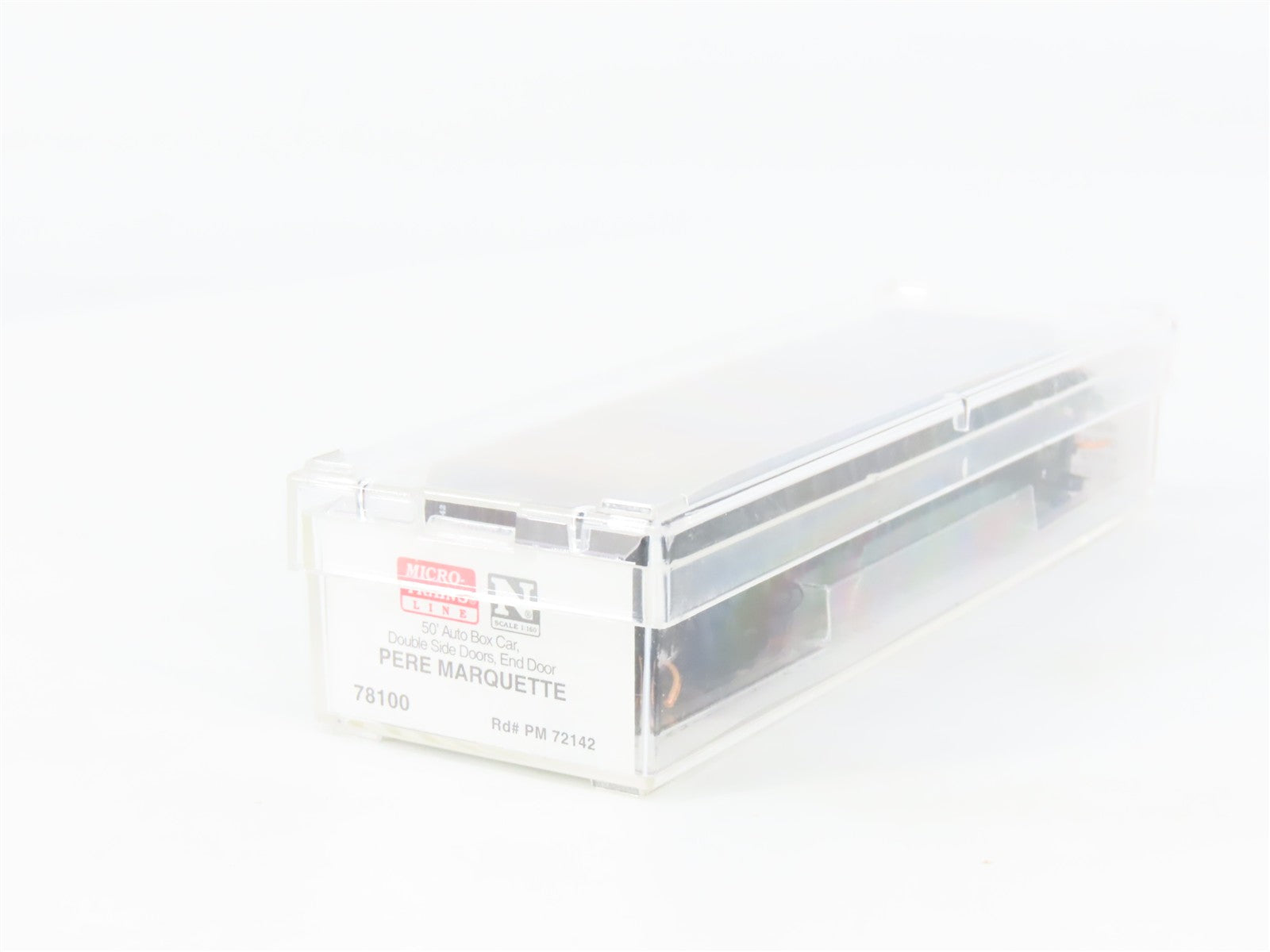 N Scale Micro-Trains MTL 78100 PM Pere Marquette 50' Box Car 72142 RTR