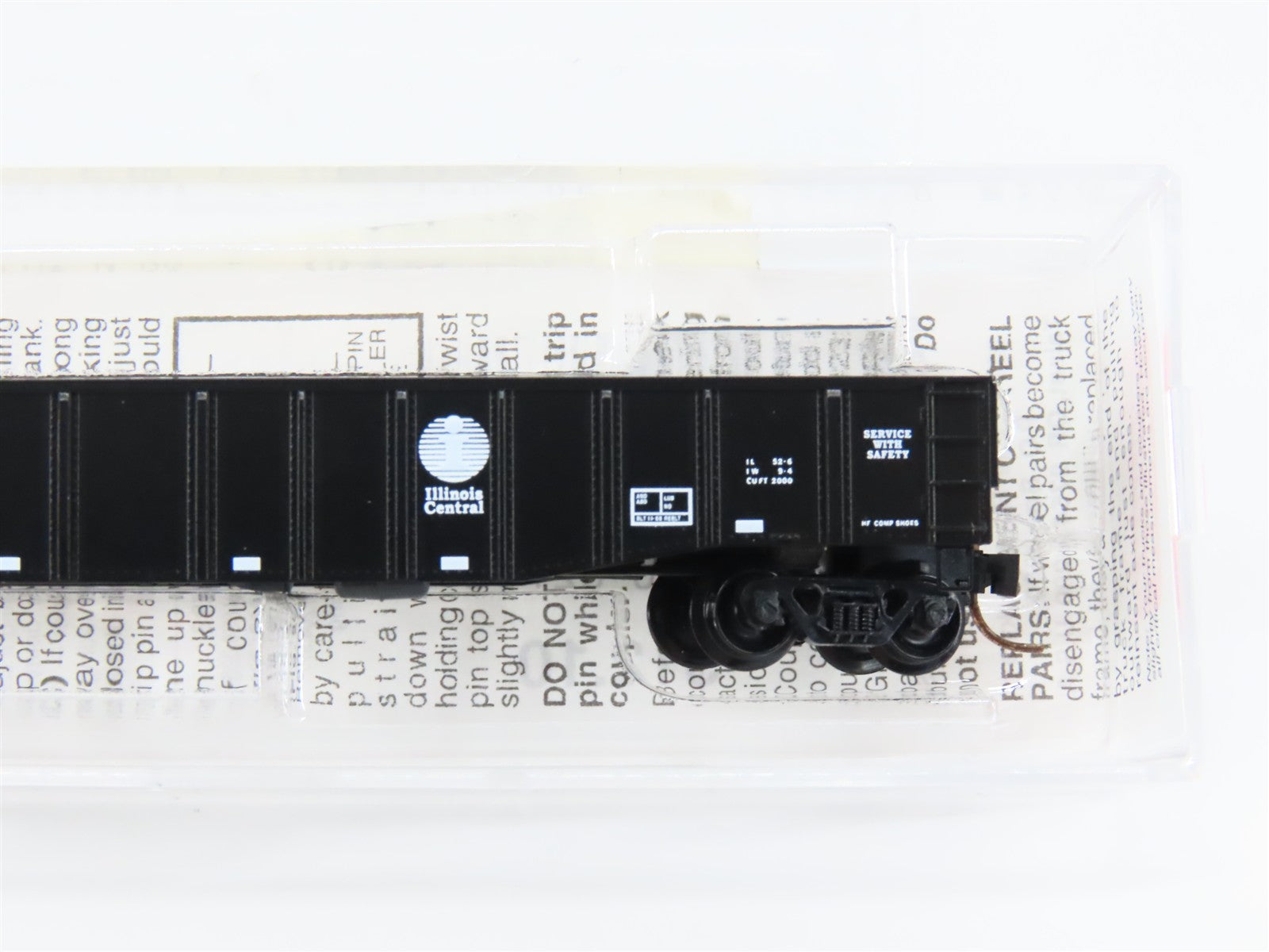 N Scale Micro-Trains MTL 105550 IC Illinois Central Gondola 245102 RTR