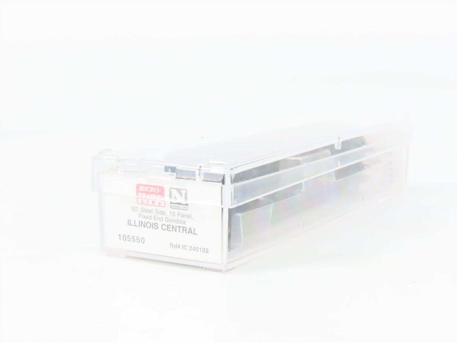 N Scale Micro-Trains MTL 105550 IC Illinois Central Gondola 245102 RTR