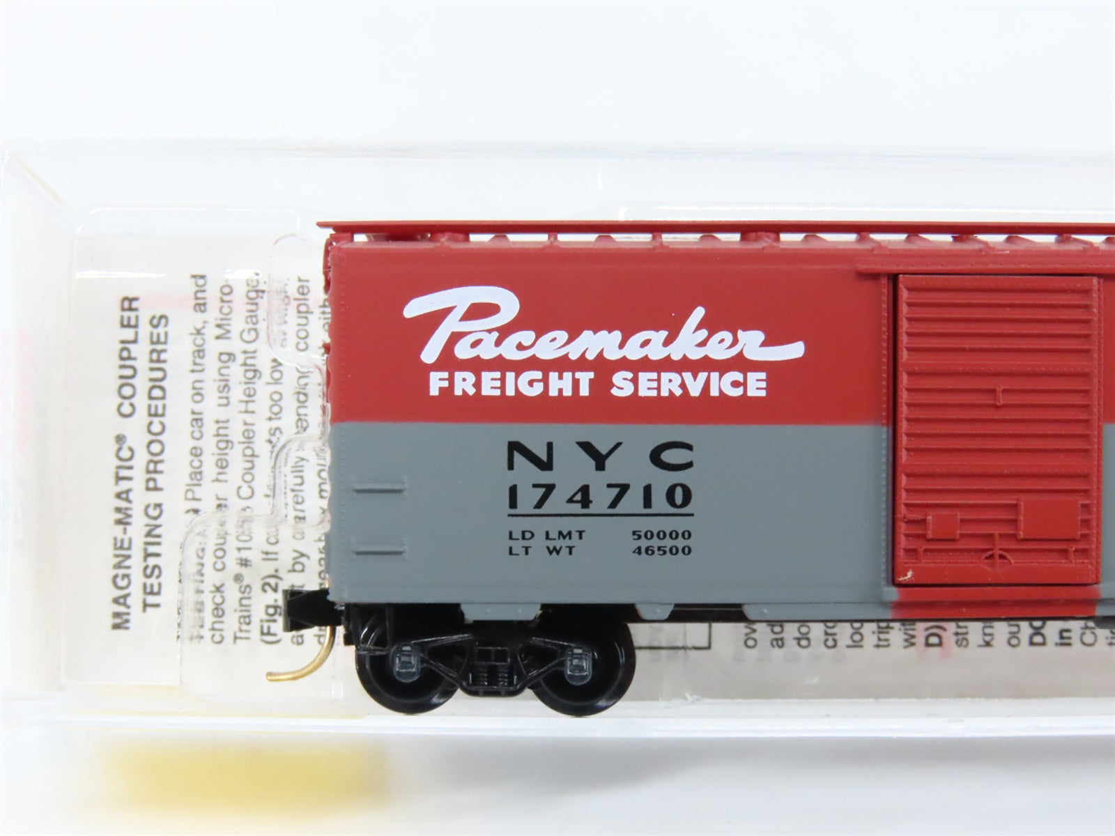 N Scale Micro-Trains MTL 20240 NYC New York Central 40' Box Car 174710 RTR