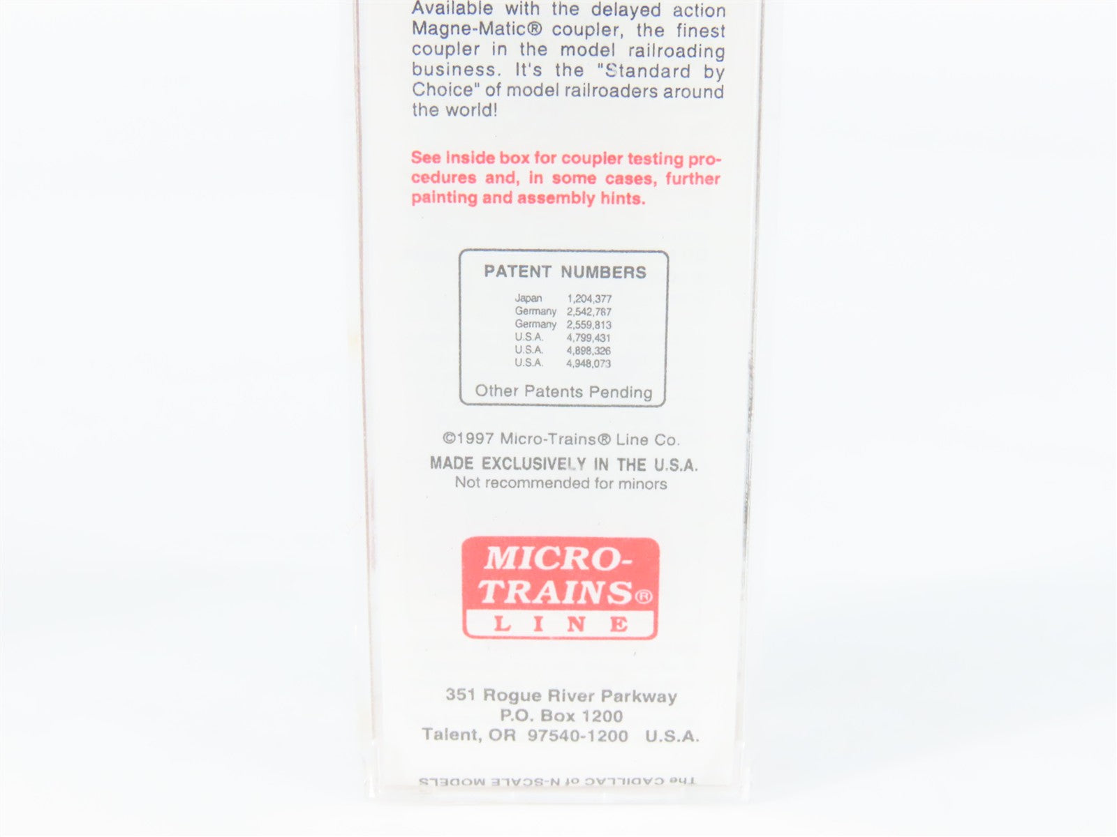 N Scale Micro-Trains MTL 20240 NYC New York Central 40' Box Car 174710 RTR