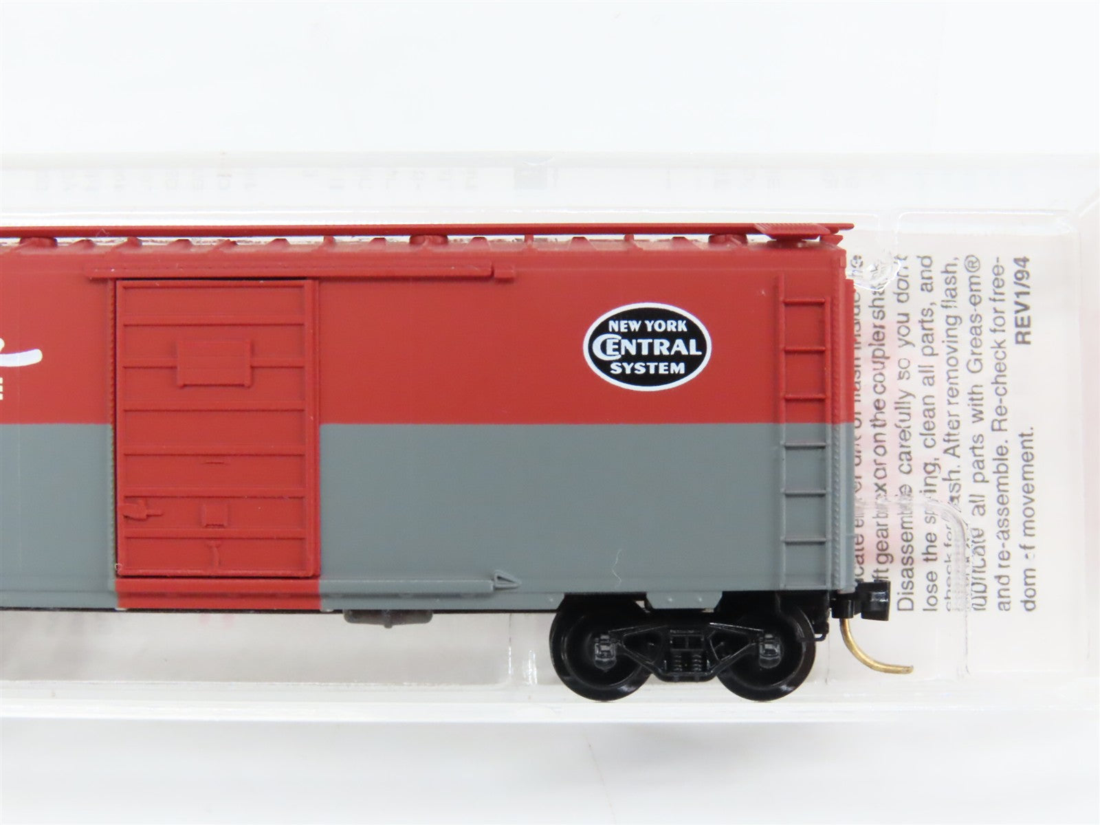 N Scale Micro-Trains MTL 20240 NYC New York Central 40' Box Car 174724 RTR