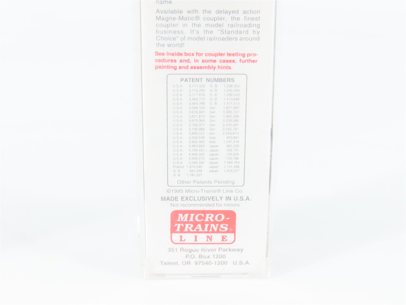 N Scale Micro-Trains MTL 20240 NYC New York Central 40' Box Car 174724 RTR