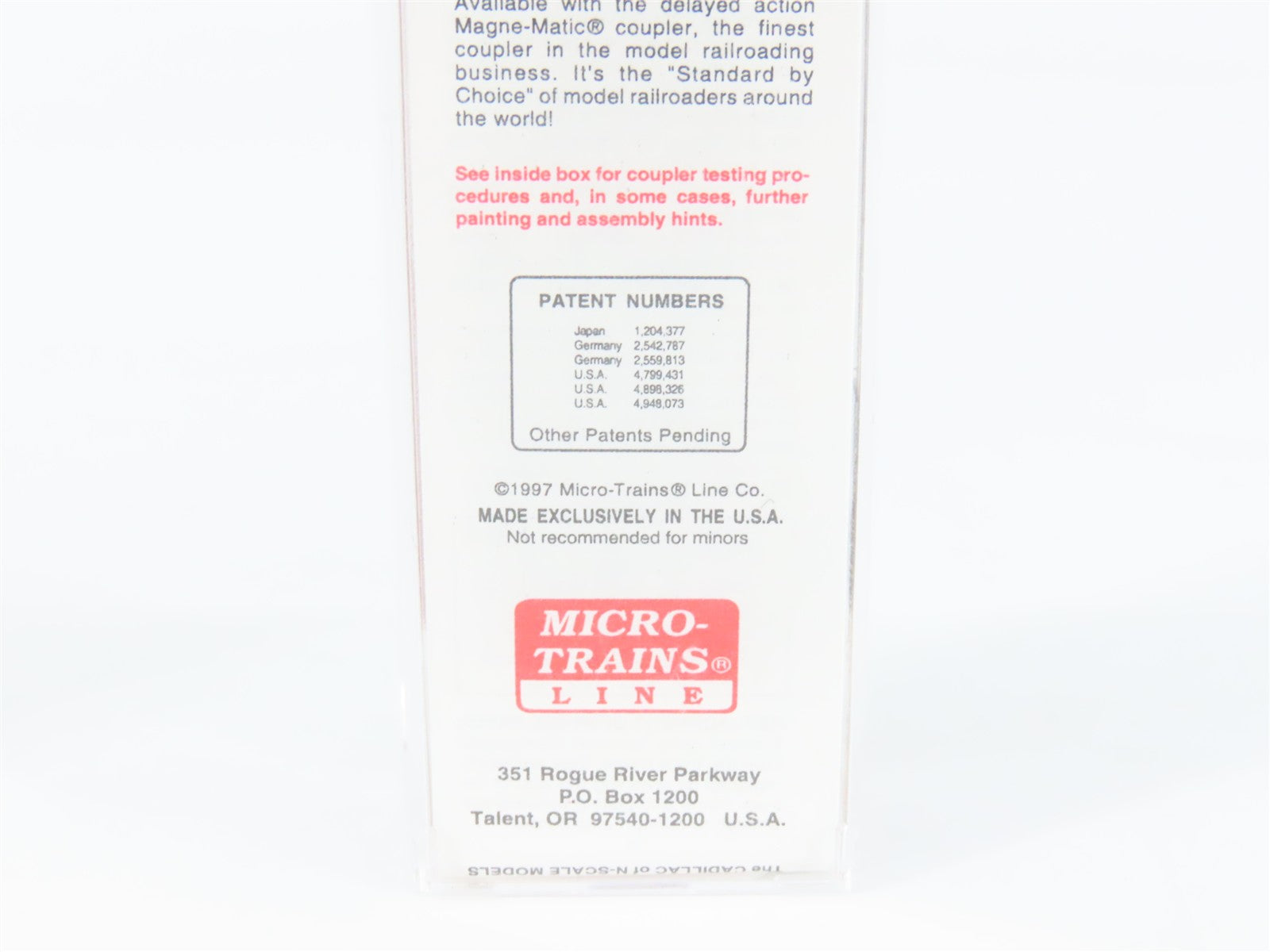 N Scale Micro-Trains MTL 20240 NYC New York Central 40' Box Car 174717 RTR