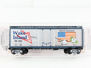 N Scale Micro-Trains MTL WK Wake Island 40' Plug Door Box Car 1899 RTR