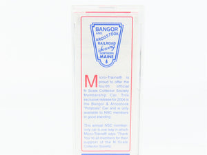 N Scale Micro-Trains MTL B.A.R.5157 BAR Bangor & Aroostook 40' Reefer 5157 RTR