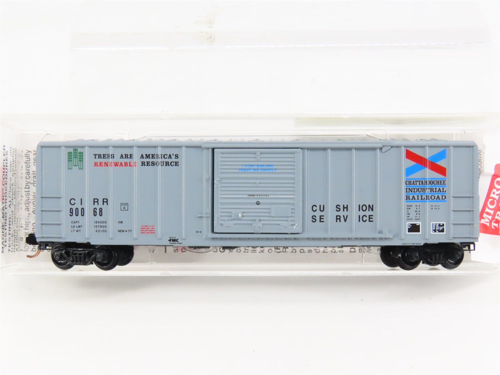 N Scale Micro-Trains MTL 25040 Chattahoochee Industrial Railroad Box Car RTR