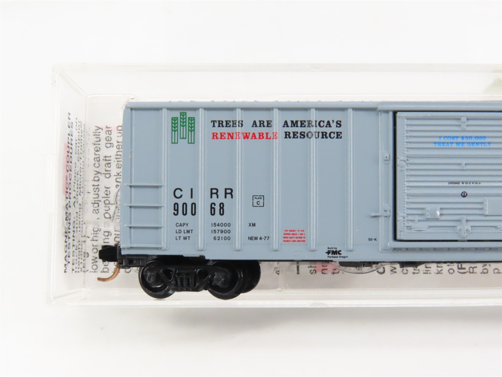 N Scale Micro-Trains MTL 25040 Chattahoochee Industrial Railroad Box Car RTR