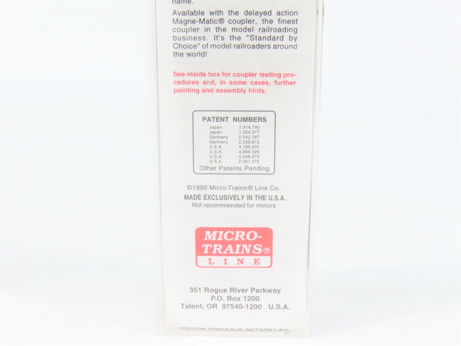 N Scale Micro-Trains MTL 25160 Terminal Railway Alabama State Docks Box Car RTR