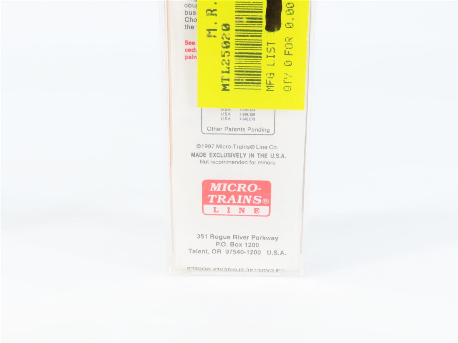 N Scale Micro-Trains MTL 25020 MEC Maine Central 50' Box Car 31011 RTR