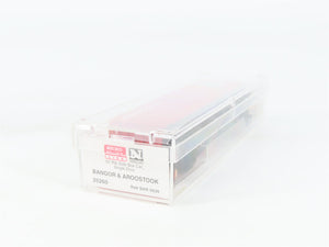 N Scale Micro-Trains MTL 25260 BAR Bangor & Aroostook 50' Rib Side Box Car RTR