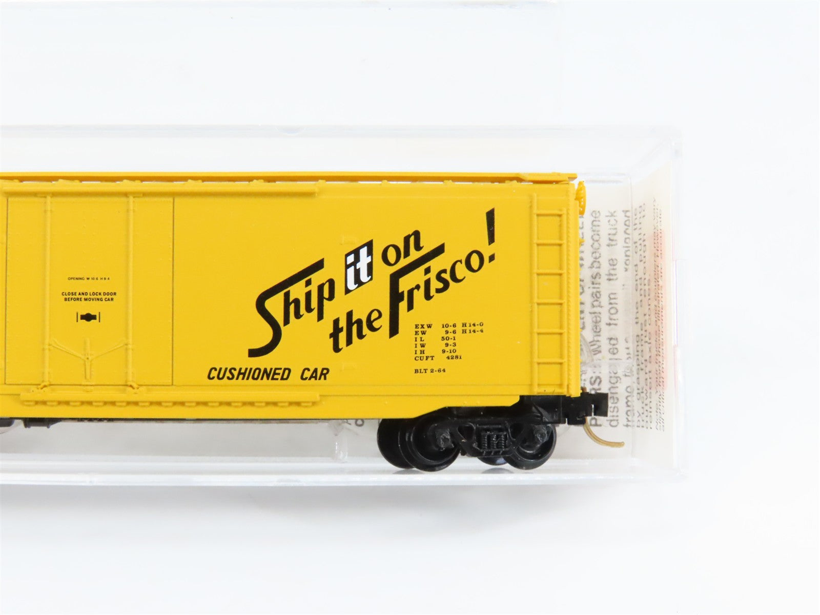 N Scale Micro-Trains MTL 25270 SL-SF St. Louis - San Francisco Box Car 6244 RTR