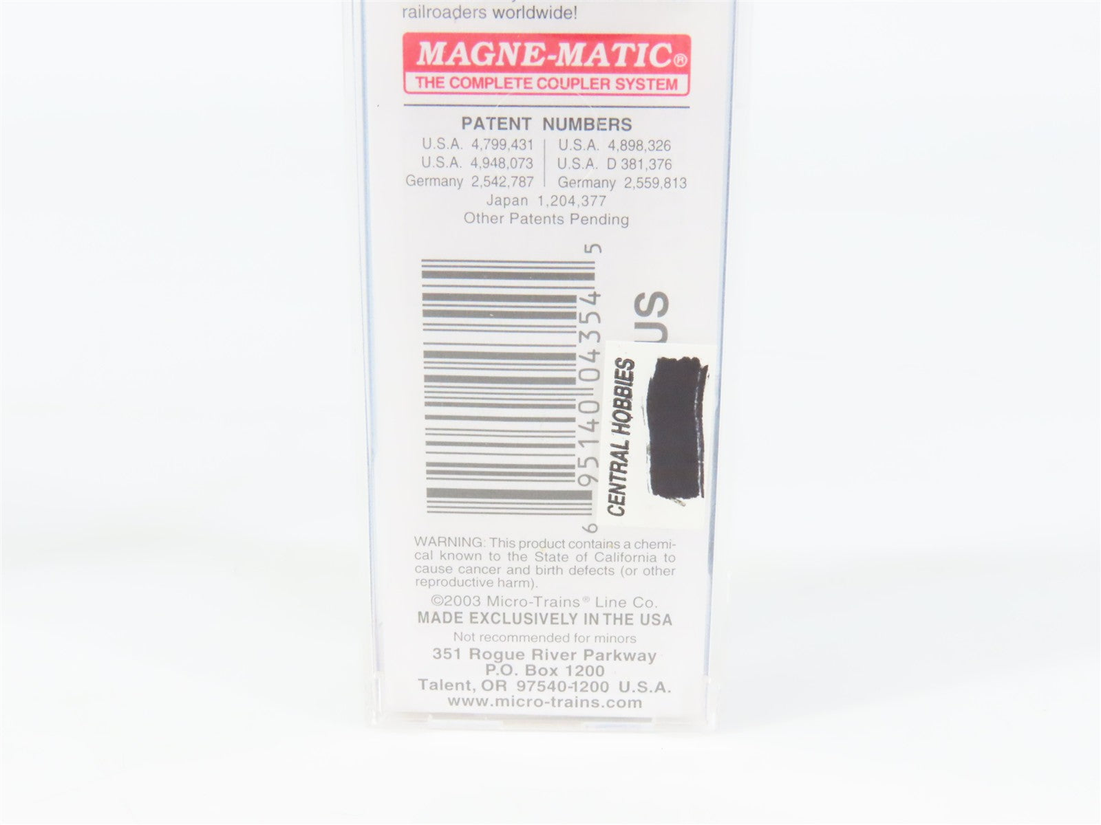 N Scale Micro-Trains MTL 25290 PGE Pacific Great Eastern 50' Box Car 8027 RTR