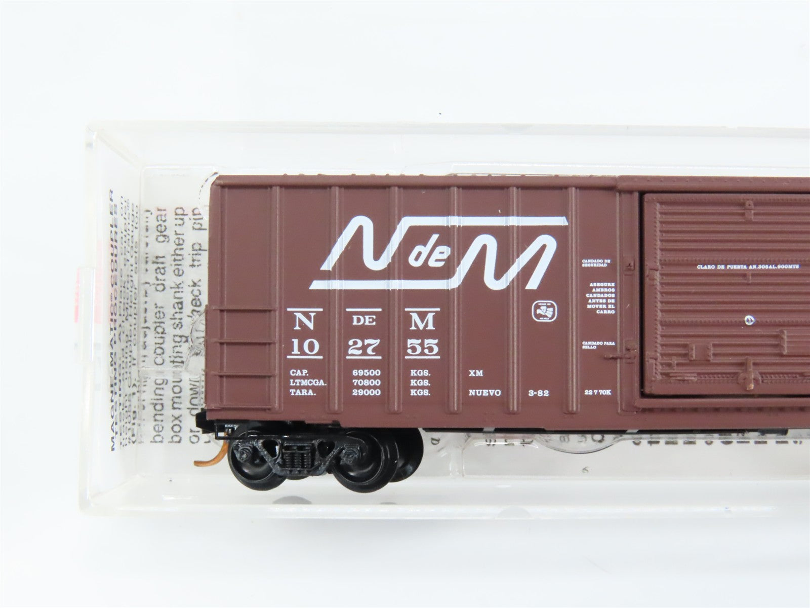 N Scale Micro-Trains MTL 25320 National Railway of Mexico 50' Box Car RTR