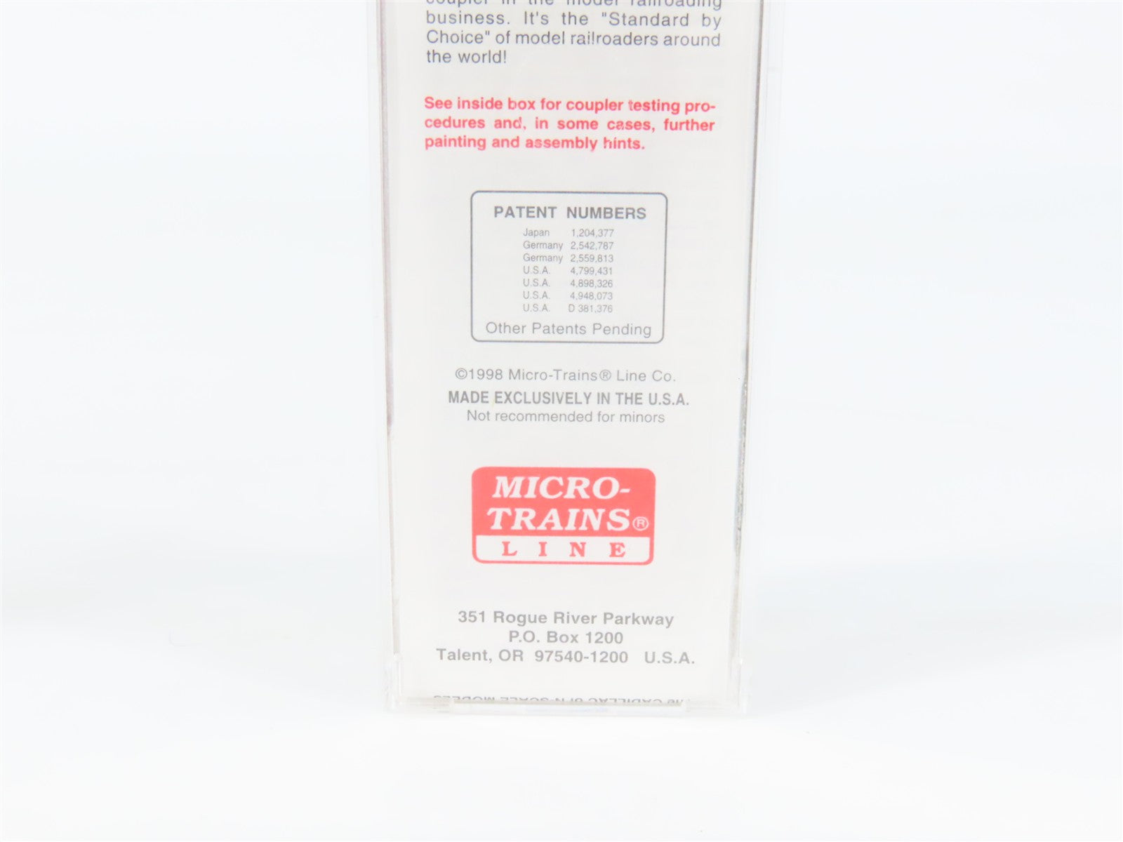 N Scale Micro-Trains MTL 25380 BH Bath & Hammondsport 50' Rib Side Box Car RTR