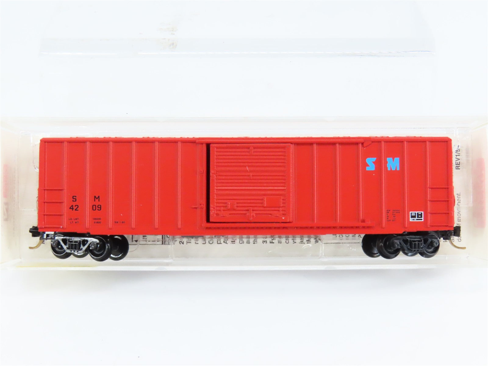 N Scale Micro-Trains MTL 25540 SM St. Marys Railroad 50' Box Car 4209 RTR