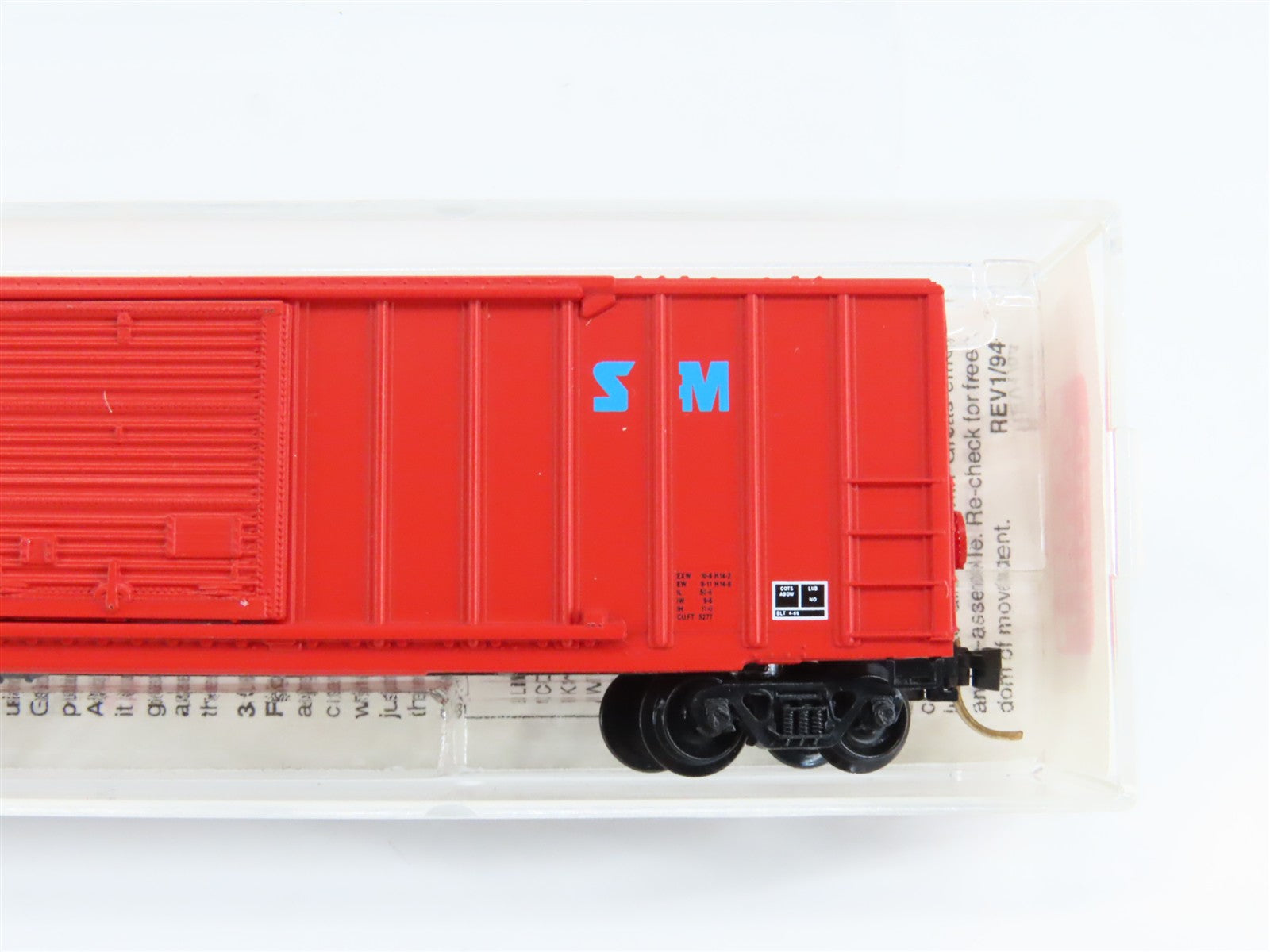 N Scale Micro-Trains MTL 25540 SM St. Marys Railroad 50' Box Car 4209 RTR