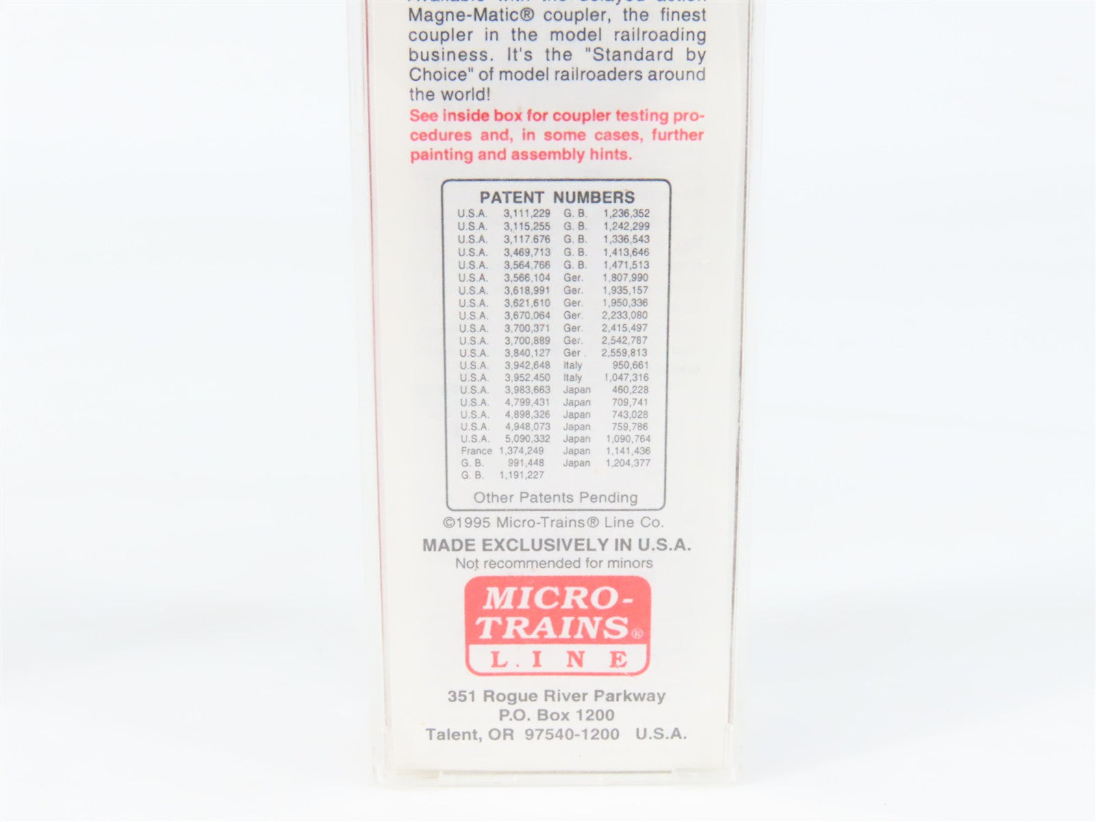 N Scale Micro-Trains MTL 25540 SM St. Marys Railroad 50' Box Car 4209 RTR