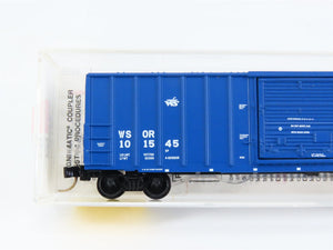 N Scale Micro-Trains MTL 25570 WSOR Wisconsin & Southern 50' Box Car 101545 RTR