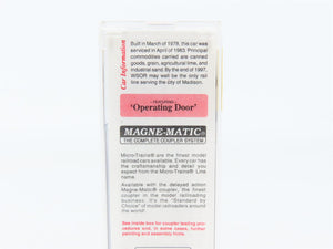 N Scale Micro-Trains MTL 25570 WSOR Wisconsin & Southern 50' Box Car 101545 RTR
