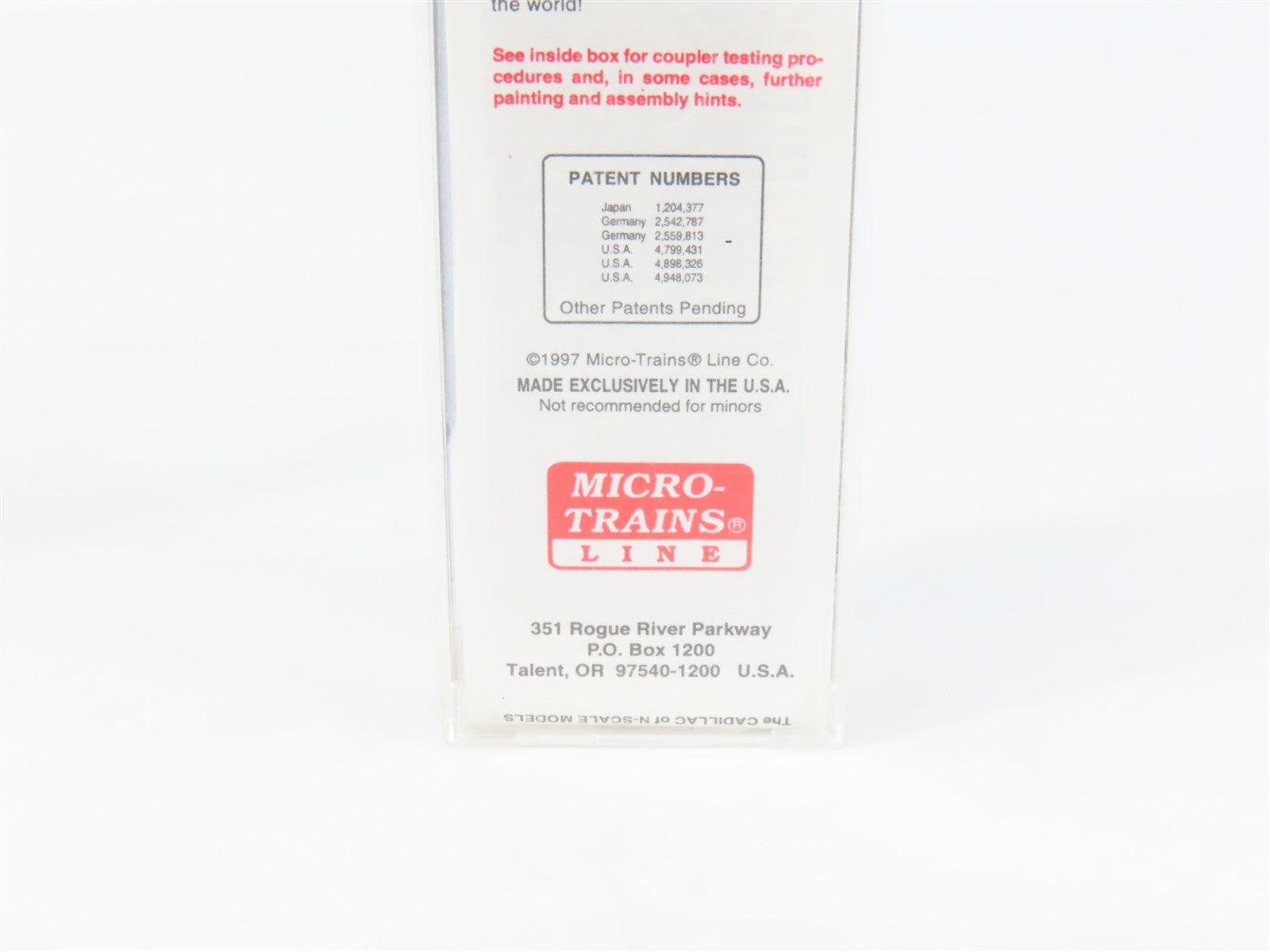 N Scale Micro-Trains MTL 25570 WSOR Wisconsin & Southern 50' Box Car 101545 RTR