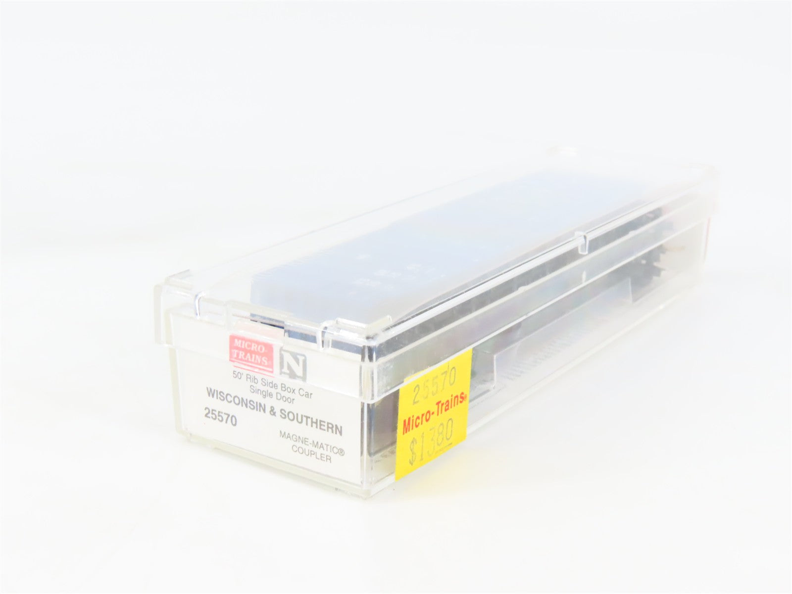 N Scale Micro-Trains MTL 25570 WSOR Wisconsin & Southern 50' Box Car 101545 RTR