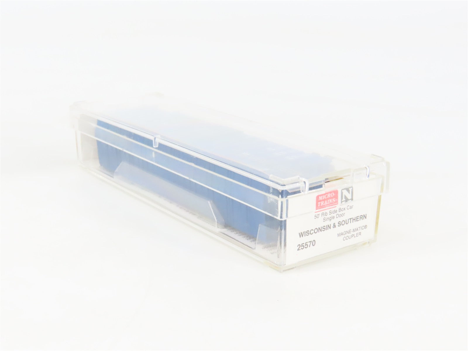 N Scale Micro-Trains MTL 25570 WSOR Wisconsin & Southern 50' Box Car 101545 RTR
