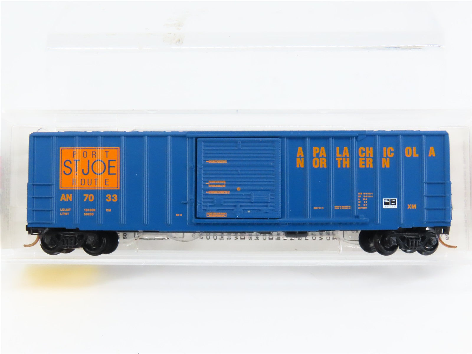 N Scale Micro-Trains MTL 25580 AN Apalachicola Northern 50' Box Car 7033 RTR