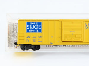 N Scale Micro-Trains MTL 25600 AN Port St. Joe 50' Rib Side Box Car #5589