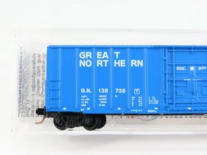 N Scale Micro-Trains MTL 27070 GN Great Northern 50' Rib Side Box Car 138738 RTR