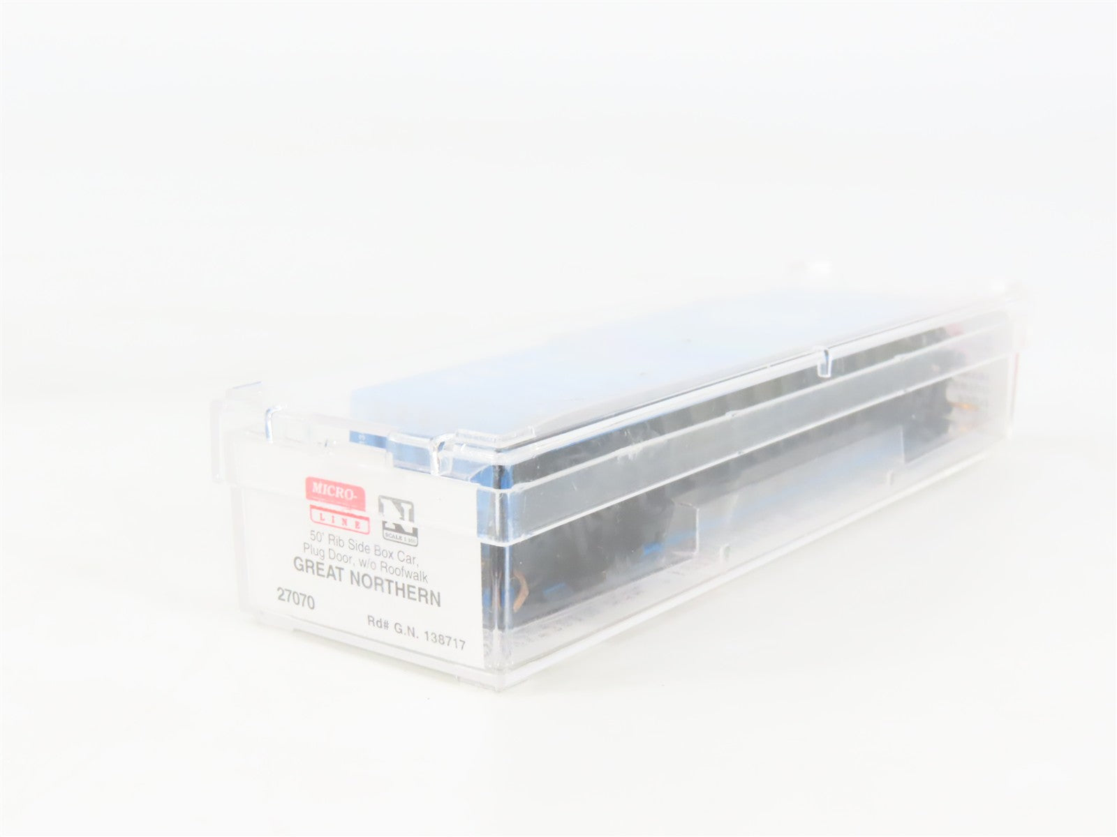 N Scale Micro-Trains MTL 27070 GN Great Northern 50' Rib Side Box Car 138738 RTR