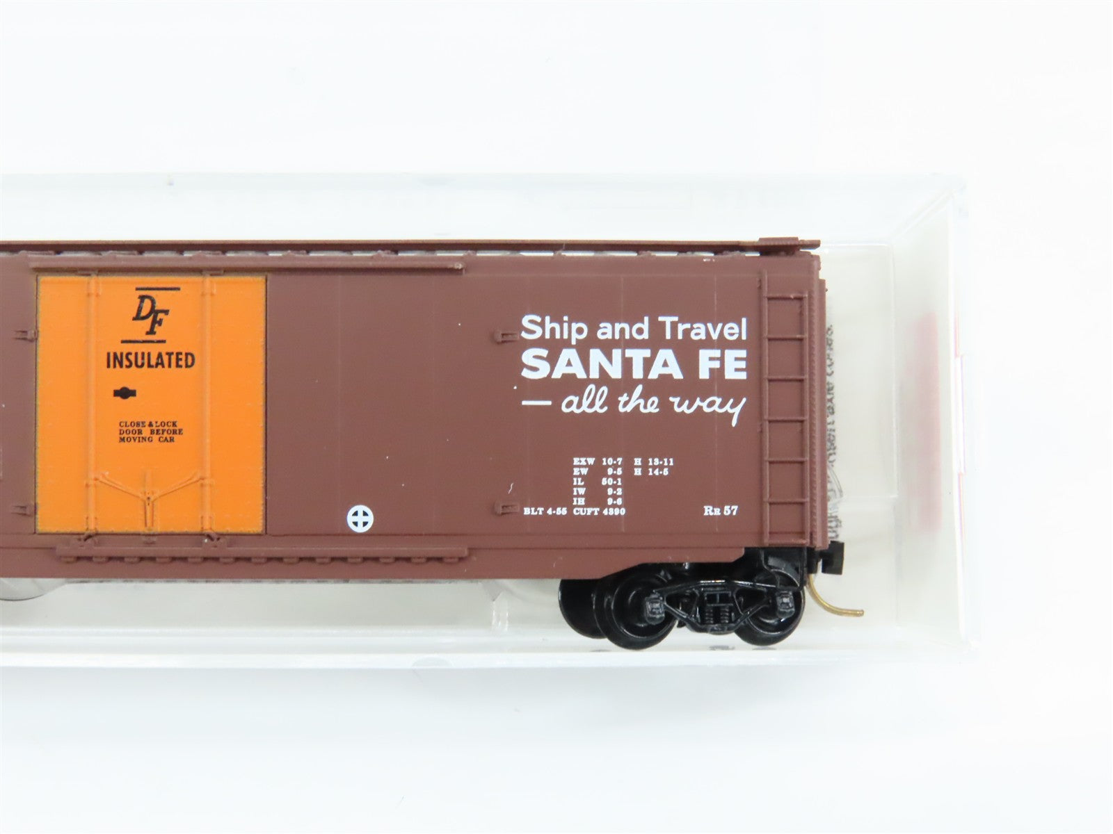 N Scale Micro-Trains MTL 27270 SFRB Santa Fe 50' Box Car 6181 RTR