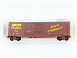 N Micro-Trains MTL UP Union Pacific 50' Plug & Sliding Door Box Car #163080